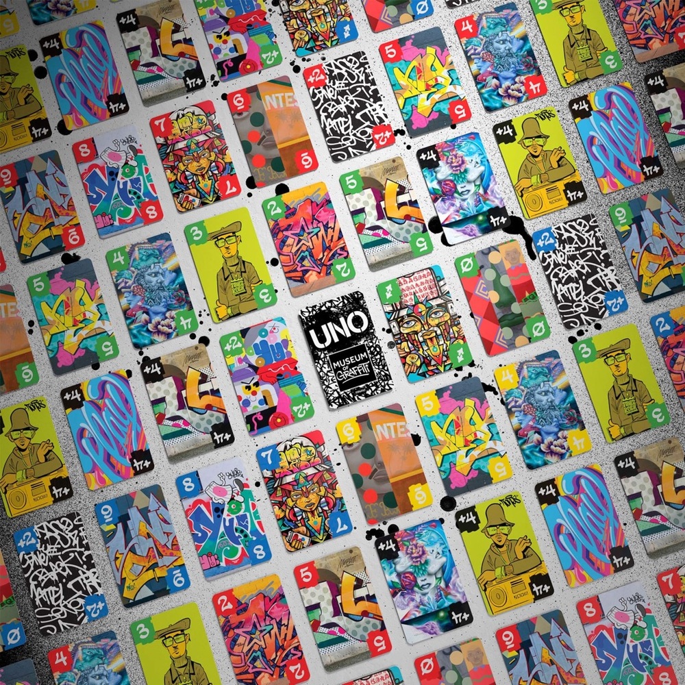 #7 NEW UNO Museum of Graffiti x UNO Card Deck - Picture 12 of 12